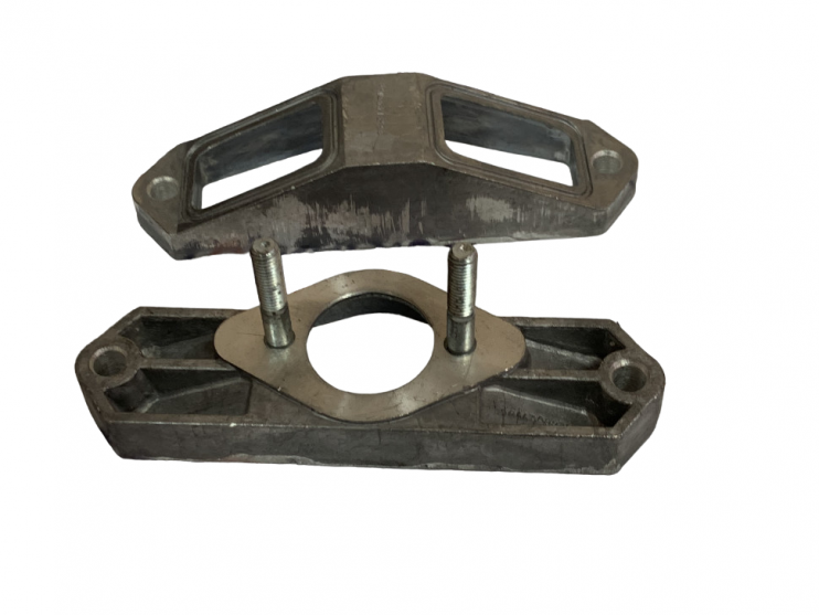 Патрубок карбюратора Буран  две половинки Лодочки