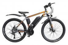 Электровелосипед 26 36В-250Вт GET WOKE АКБ 10Аh, aлобод, 21ск ОРАНЖЕВЫЙ