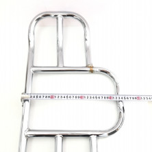 Дуга безопасности мопед Альфа Хром с крепежами