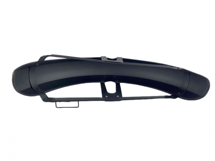 Крыло переднее мопед Дельта, Альфа, Зодиак (Черное МАТОВОЕ)