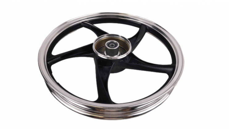 Обод 17 1.6-17 мопед Альфа литой задний черный ось 12