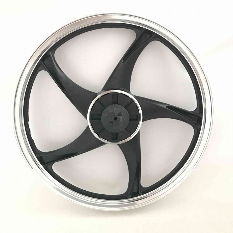 Обод 17 1.6-17 мопед Альфа литой задний черный ось 12