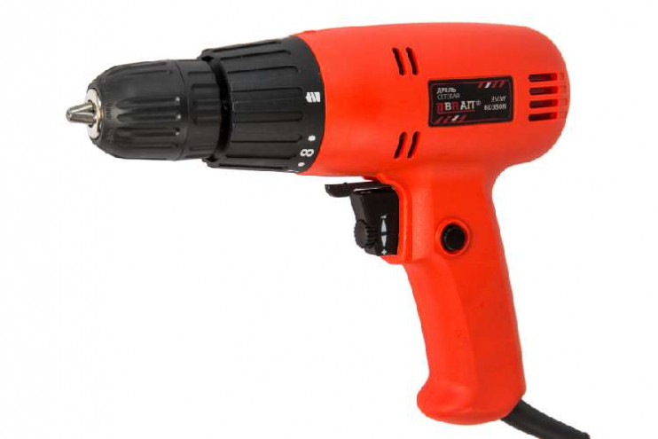 Дрель сетевая brait BD350N 350Вт