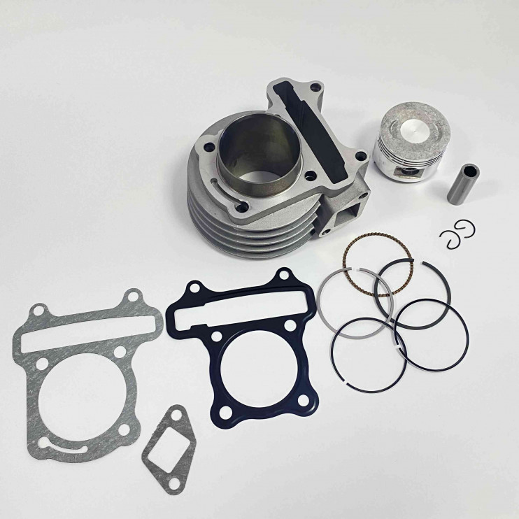 Поршневая в сборе Скутер 4х такт. (цил,порш,кольца,палец) 139QMB (100см3)50 мм