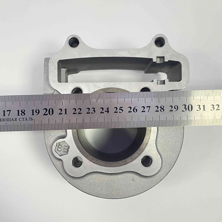 Поршневая в сборе Скутер 4х такт. (цил,порш,кольца,палец) 139QMB (100см3)50 мм