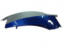 Облицовка боковая задняя правая синяя-черная-серебристая Rave