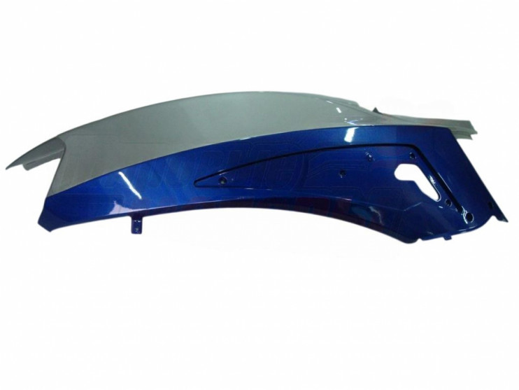 Облицовка боковая задняя правая синяя-черная-серебристая Rave