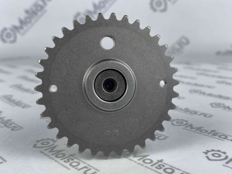 Распредвал 152QMI, 157QMJ длина 77 мм, подшипник D32 мм