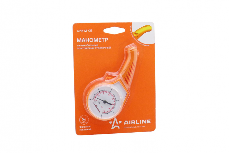Манометр шинный стрелочный до 5 атм. APR-M-05