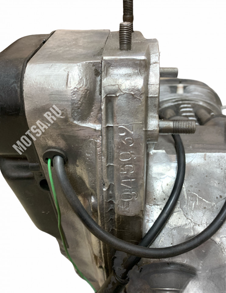 Двигатель Урал (650см3) без карбюраторов, без КПП, БЕЗ ГЕНЕРАТОРА (реставрация, без док-тов)