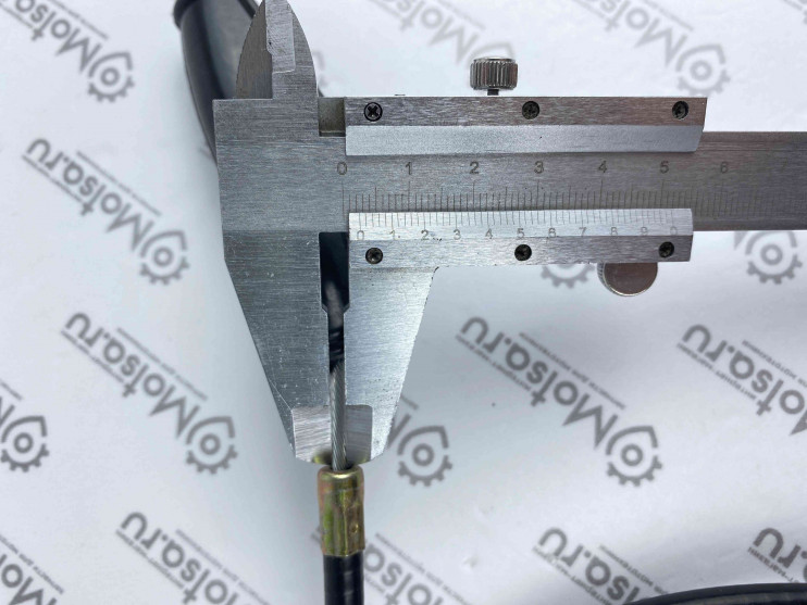 Трос сцепления трицикл 1260 мм неразборная рама