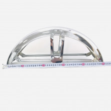 Крыло переднее мопед Альфа хром