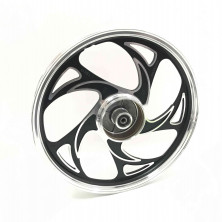 Обод 17 1.6-17 мопед Альфа литой задний тип3 черный