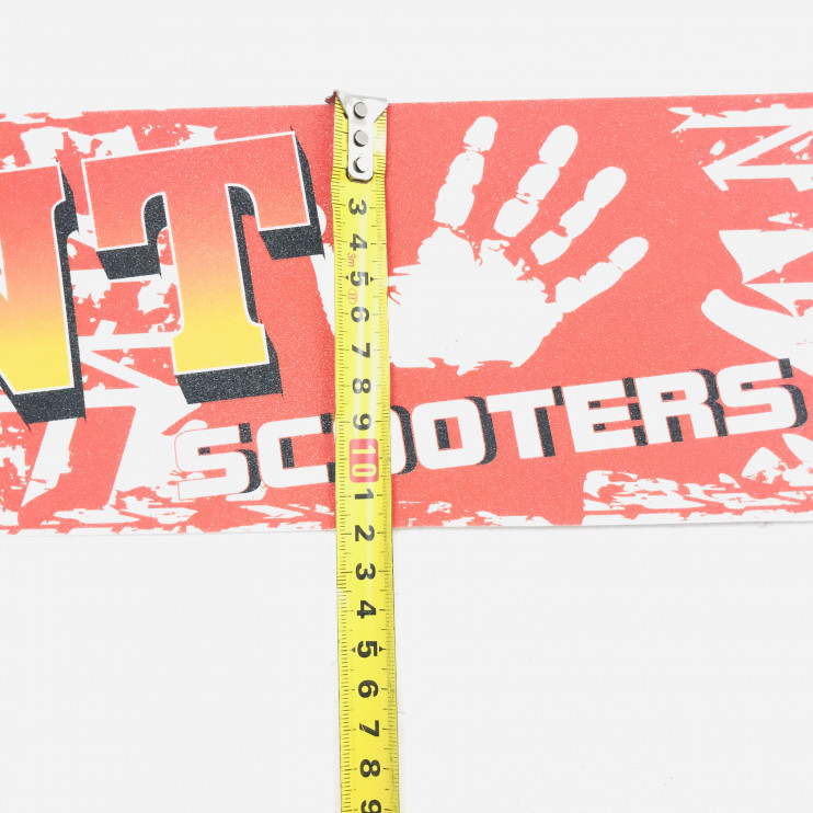 Антискользящее покрытие трюковых самокатов 570х120 мм красный