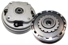 Сцепление в сборе Альфа 50-110 сс механическое с шестерней 17 зубов