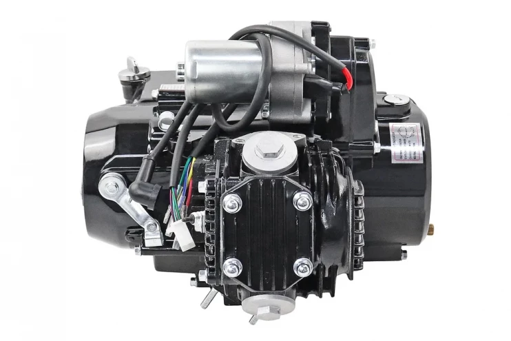 Двигатель 1P52FMI 125см3 4МКПП по кругу Альфа черный