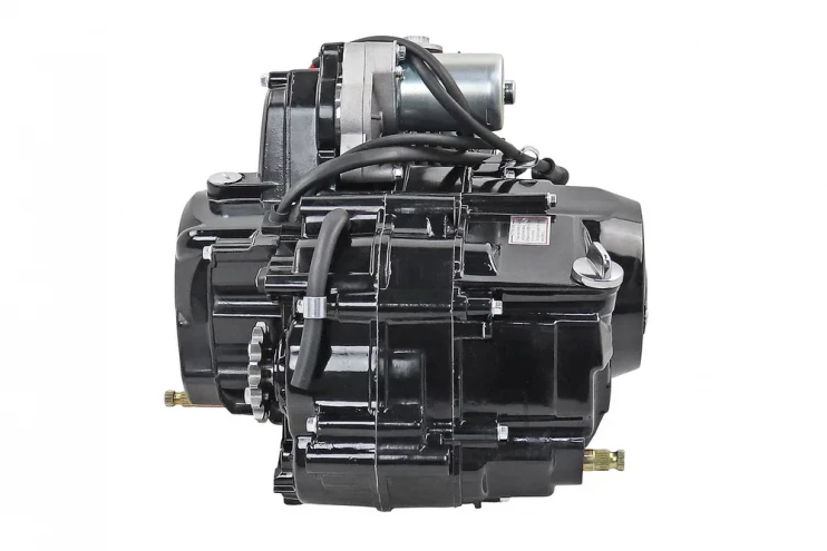 Двигатель 1P52FMI 125см3 4МКПП по кругу Альфа черный