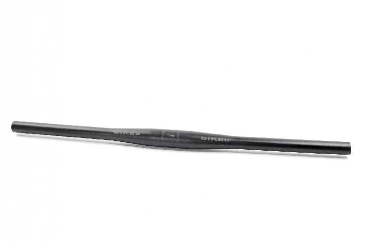 Руль вело стальной прямой 8мм черный