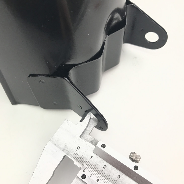 Крыло заднее мопед Альфа черное глянец