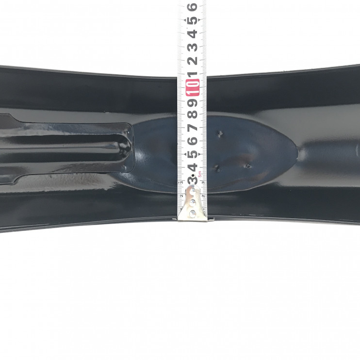 Крыло заднее мопед Альфа черное глянец