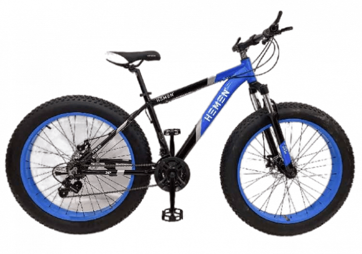Велосипед 26 Fat BIKE HEMEN FTB-01 алюмин рама 17, диск торм, 21ск