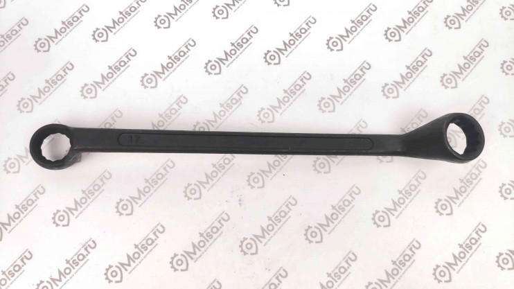 Ключ накидной изогнутый 17х19