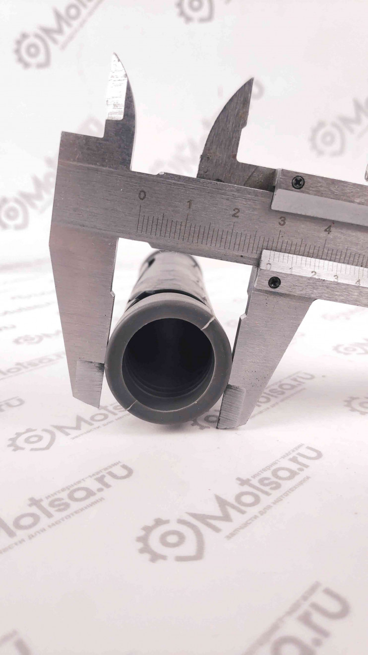 Ручки руля вело 120мм чёрно-серые