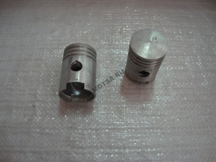 Поршень Мопед 12 З кольца норма