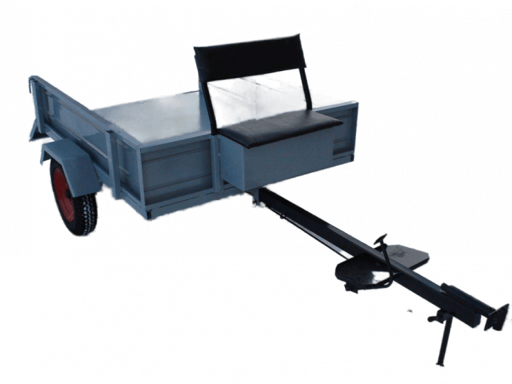 Телега ТМ-360 к мотоблоку Каскад (модифицир-я) (г.Чебоксары) (г/п360кг, кузов 1500х1120х275)