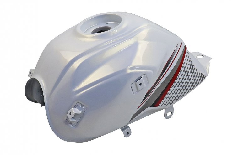 Бензобак Альфа SA Max серебристо-белый