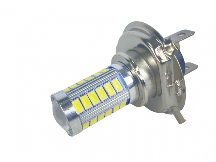 Лампа 12 В 33 светодиода SMD H4 5600K 7W 35Вт