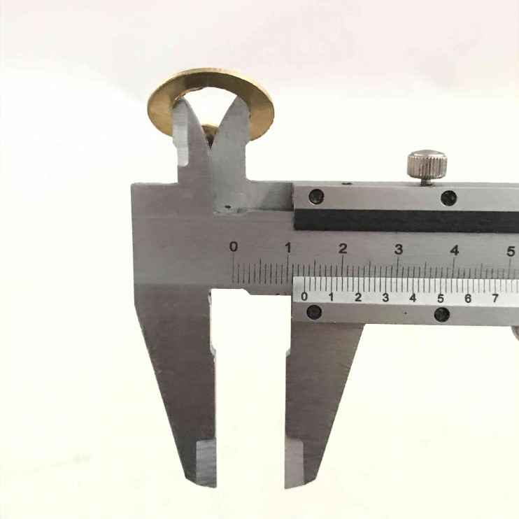 Переходник датчика температуры Буран  под свечу зажигания D14  латунь