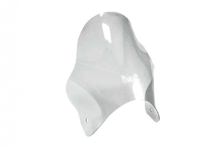 Щиток ветровой 18 оргстекло dakar прозрачный без крепежей