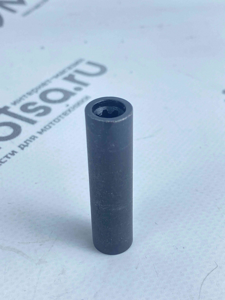 Втулка соединительная (вала разъёмной штанги) 7 шлицев/7шлицев резьба мотокосы