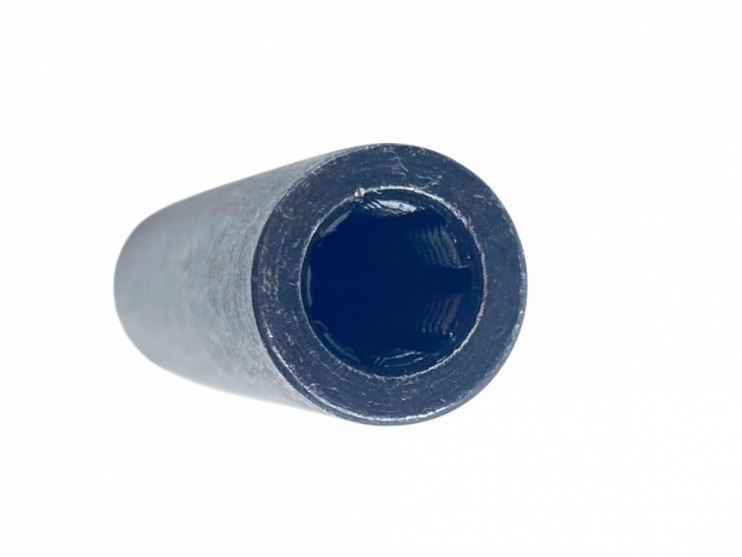 Втулка соединительная вала разъёмной штанги 7 шлицев/7шлицев резьба мотокосы