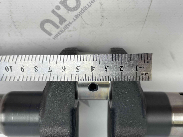 Коленвал 186F, 186FD (186FA-P2, цилиндрический выходной вал)