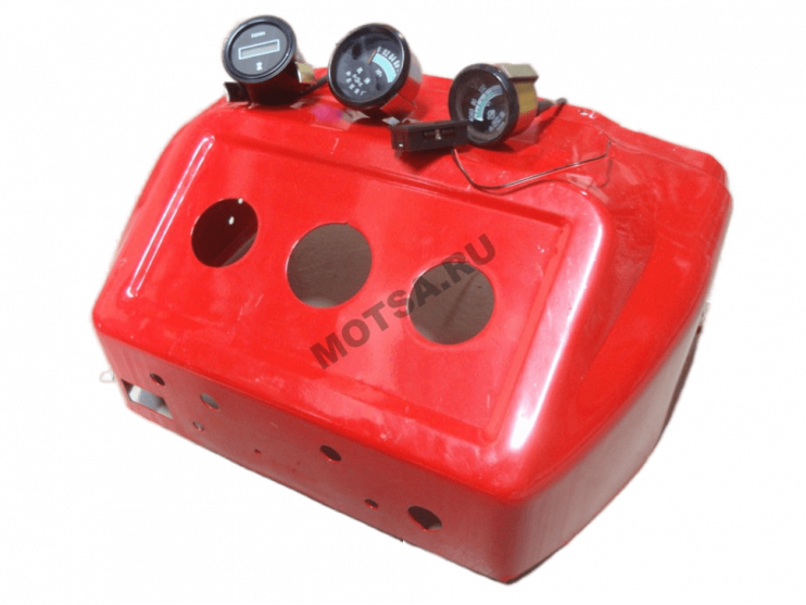 Щиток приборов минитрактор в сборе с датчиками LW-12, LW-15 (2018г.)