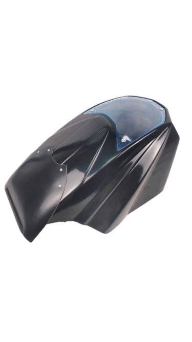 Обтекатель передний со стеклом черный