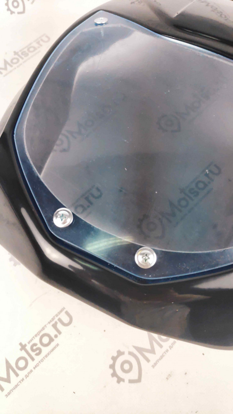 Обтекатель передний со стеклом черный