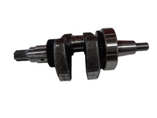 Коленвал 186F, 186FD с шестернями и подшипником (186F-P1, 6-ти шлицевой выходной вал)