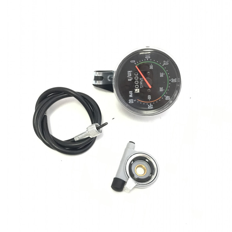 Спидометр вело механический JY093 (кругл), купить на велосипед, цена в интернетмагазине