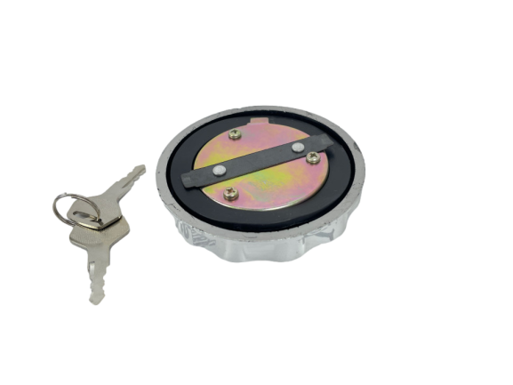 Крышка бензобака Урал под хром с замком