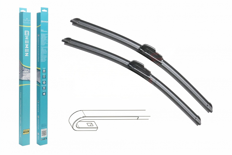 Щётки стеклоочистителя Hemen 450/450 мм HP4545A