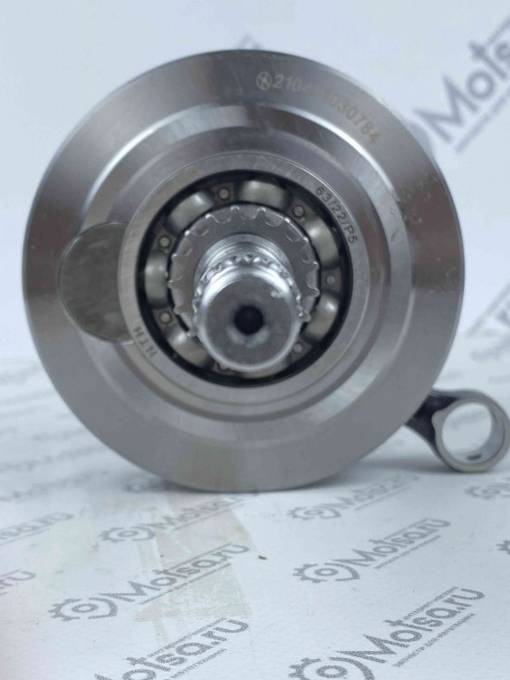 Коленвал 152QMI 157QMJ с подшипниками + 2-е звезды