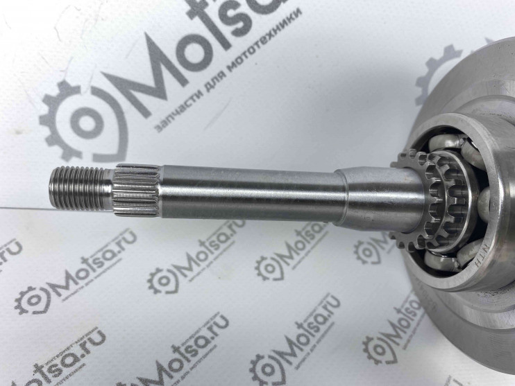 Коленвал 152QMI 157QMJ с подшипниками + 2-е звезды