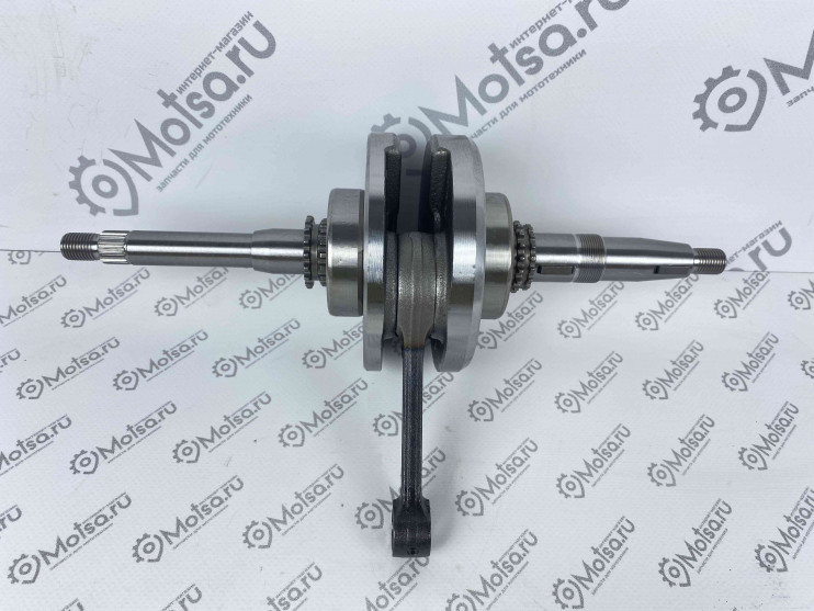 Коленвал 152QMI 157QMJ с подшипниками + 2-е звезды