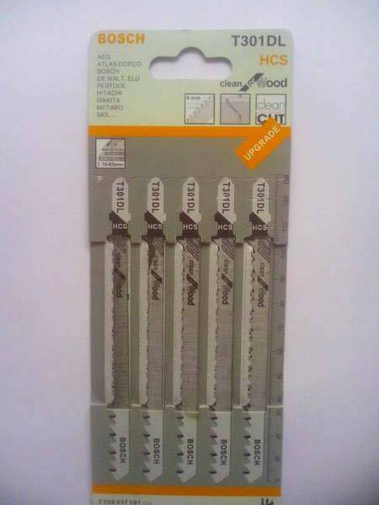 Набор пилок для лобзика Bosch T-301DL
