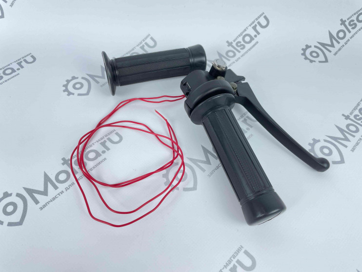 Ручки руля с выключателем и рычагом тормоза веломотор F50-F80