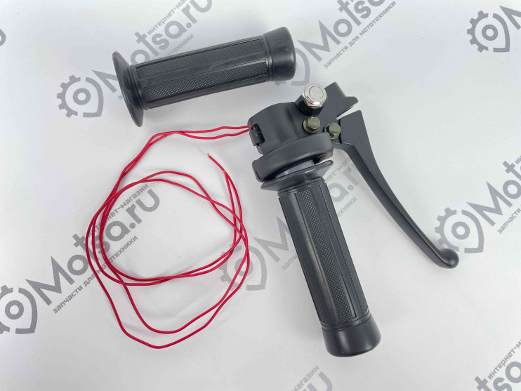 Ручки руля с выключателем и рычагом тормоза веломотор F50-F80