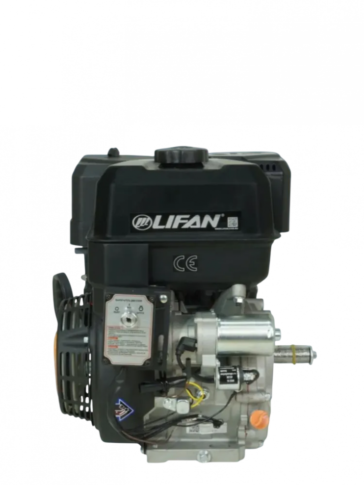 Двигатель Lifan 22 л.с. KP500E с катушкой 18А вал d25